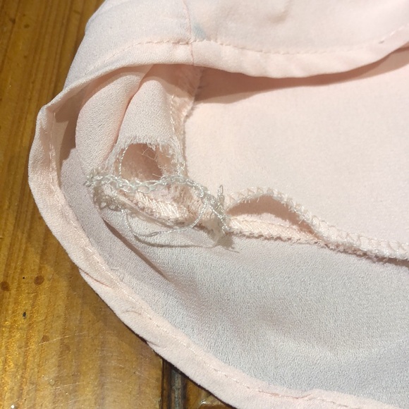 Smart Set Blouse with lace back size S - Picture 4 of 8